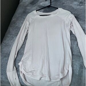 Cute pink stretchy long sleeve shirt